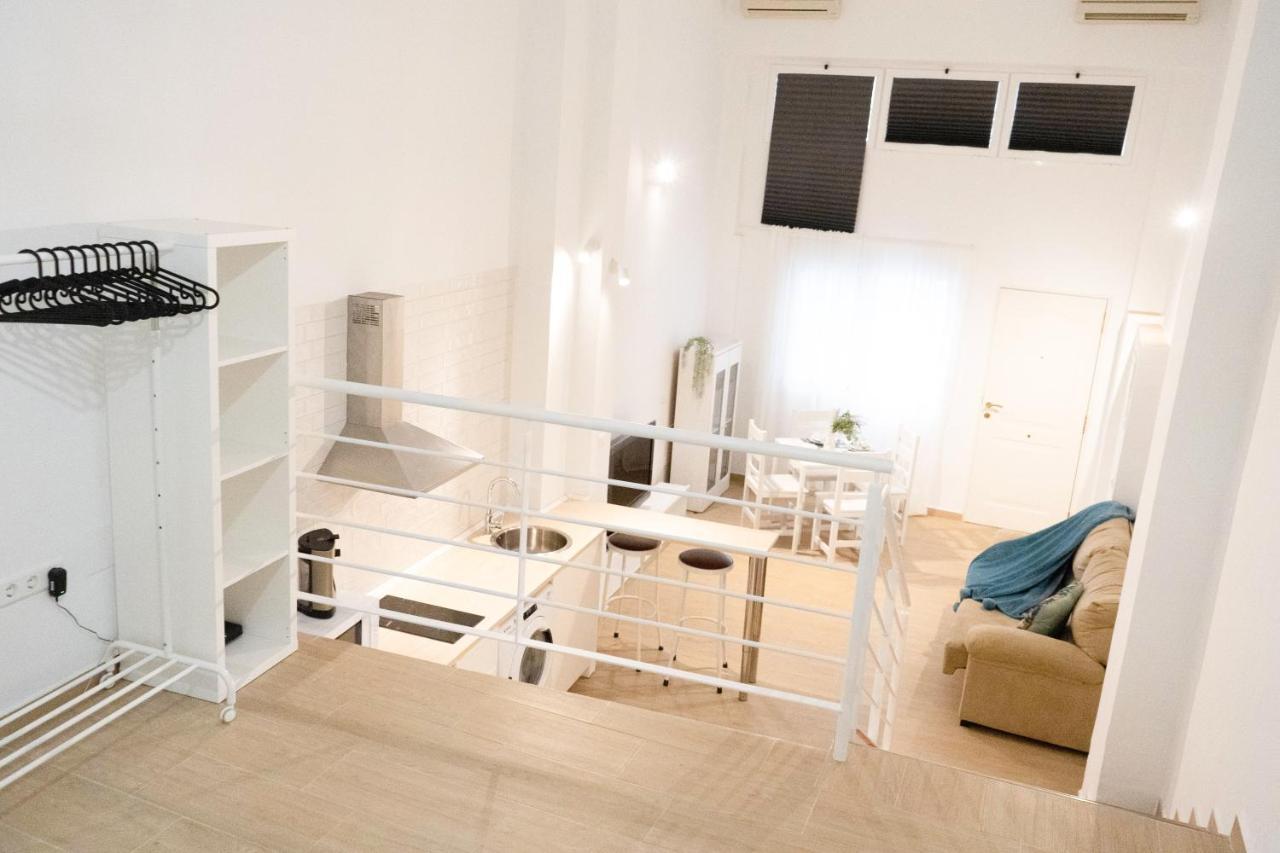 Ferienwohnung Loft Victoria Centro Historico Wifi & Parking Málaga Exterior foto